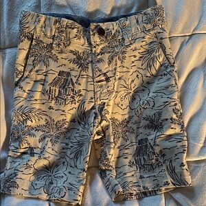 Wonder Nation Blue and Cream Shorts boys size 5